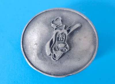 Hebilla de cinturón vintage de personaje de dibujos animados de Walt Disney Goofy Dog Mickey Mouse Buddy Foto 1 de 2