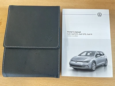 MANUAL Y BILLETERA DEL PROPIETARIO VOLKSWAGEN GOLF 2020-2025 MANUAL GUÍA DEL PROPIETARIO Foto 1 de 4
