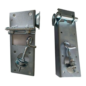 2 Pieces Garage Door Bottom Lifting Bracket,Hardware,Easy Installation,Sturdy - Picture 1 of 14