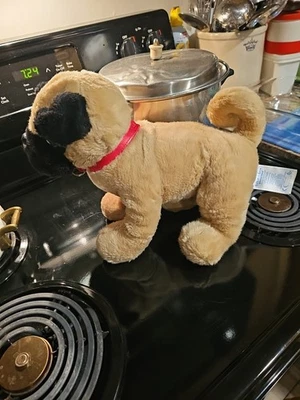 Build A Bear PUG Puppy Dog Tan Stuffed Animal Plush Stuffed 15” 2013 BABW - Image 1 of 4