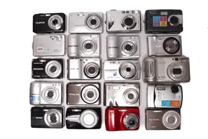 Lot of 20 cameras Olympus Fujifilm Casio Kodak Concord - Picture 1 of 2