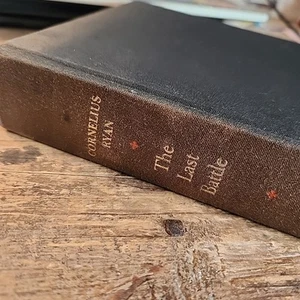 The Last Battle Cornelius Ryan Vintage 1966 1st Print First Edition HC/DJ Book - Picture 1 of 14