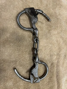 Antique Hand Shackles/Cuffs With Double Keys - Picture 1 of 7