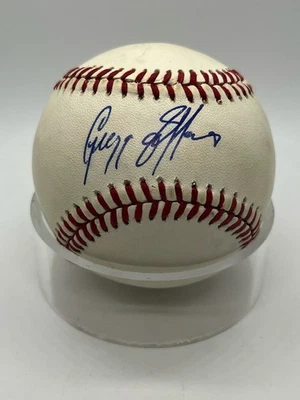 Autógrafo firmado por Gregg Jefferies Mets Cardinals OMLB béisbol PSA ADN *55 Foto 1 de 2