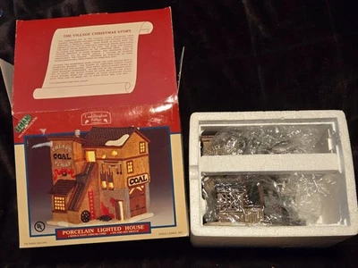 Casa de Navidad de porcelana Lemax Caddington Village 2000 vintage Foto 1 de 4