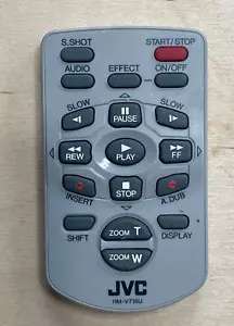 Genuine JVC RM-V718U Remote Control GR-D93 GR-D73 Video Camera - OEM - Picture 1 of 5