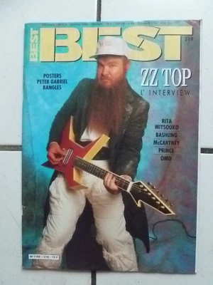 Magazine BEST n° 219 /  OCT    1986   + POSTER  PETER GABRIELLE / BANGLES - Photo 1/3