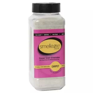 SMELLEZE Natural Carpet Odor Removal Deodorizer: 2 lb. Powder Rids Cat, Dog, Ur - Picture 1 of 9