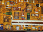 On Tap - beer kitchen, quilting, dining room - sold by half yard