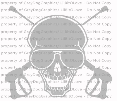 Виниловая наклейка с черепом мойки высокого давления стикер для мойки под давлением - Изображение 1 из 2