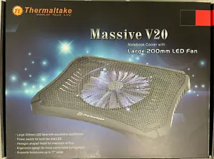 Thermaltake - CL-N004-PL20BL-A - Massive V20 Notebook Cooler - Picture 1 of 2