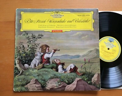 SLPEM 136 462 Rita Streich Wiegenlieder Und Volkslieder DG Tulip Red Stereo - Image 1 of 4