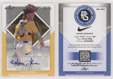 2016 Leaf Perfect Game National Showcase Yellow /25 Adam Kerner #BA-009 Auto