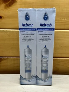 (2) Pack Refresh Refrigerator Water Filter R-GXRTDR-S 0.5-1GPM 30-120PSI 300gal - Picture 1 of 5