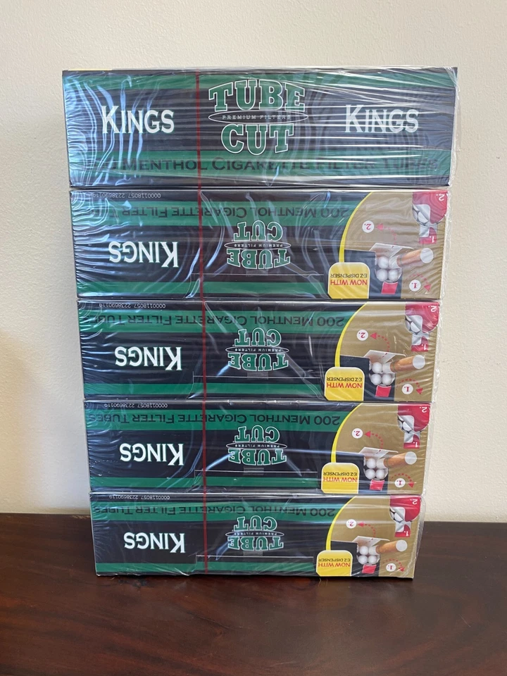 Tubo de jugador corte mentol tamaño king RYO 5 cajas ~ se envía en caja Foto 1 de 1
