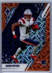 2021 Phoenix Jakobi Meyers Orange Laser #40/99 Card #85 New England Patriots - Picture 1 of 3
