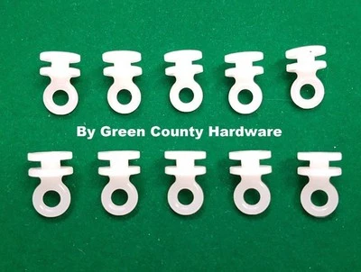 TOP SELLER Integra Discreet Button Slides / Gliders x 10 - FREE P&P - Image 1 of 3