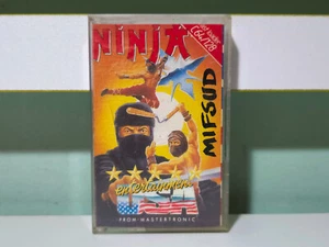 Ninja! Vintage 1986 Commodore 64 Video Game Cassette by Entertainment USA - Picture 1 of 7