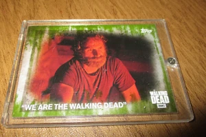 THE WALKING DEAD ANDREW LINCOLN/RICK GRIMES "WE ARE ALL" RELIC CARD #02/25! RARE - Picture 1 of 2