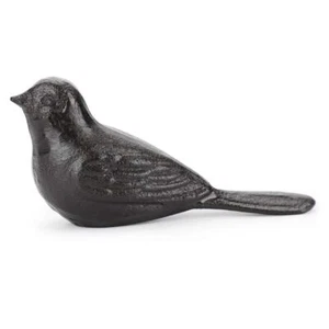 Cast Iron Cute Bird Door Stop - Heavy Duty Rustic Door Stopper Avoid Drilling... - Picture 1 of 7