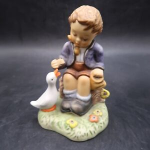 1999 Goebel "Snack Time"  (boy with goose); BH 111; 1999; Thailand; 3.5"