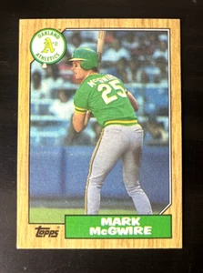 1987 Topps - #366 Mark McGwire casi nuevo o mejor - Imagen 1 de 2