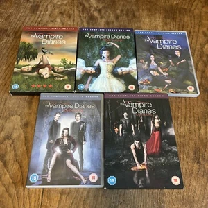The Vampire Diaries: Seasons 1-5 DVD Boxsets UK All Discs In Vgc - Foto 1 di 12