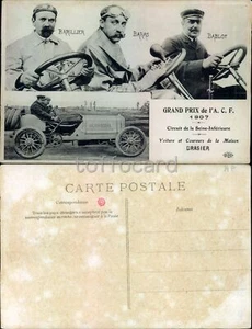AUTOMOBILE CAR FRANCE-GRAND PRIX 1907-BARILLIER BARAS BABLOT-C48-100 - Picture 1 of 1