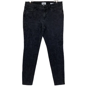 William Rast Perfect Skinny Jeans Size 31 Charcoal / Washed Black, Stitch Design - Picture 1 of 12