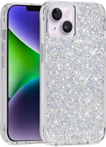 CASE-MATE Apple iPhone 15 Plus/14 Plus ShockProof Case Twinkle Glitter Stardust - Picture 1 of 6