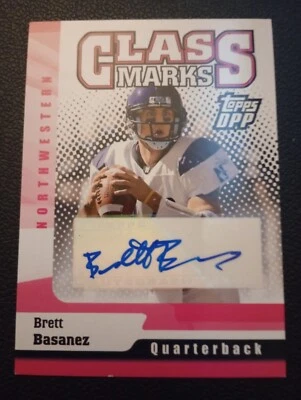 2006 Topps Draft Pick & Prospects Brett Basanez AUTOGRAPH Northwestern - Image 1 of 2