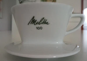 Melitta Kaffee Filter 100 * 3 Loch * Weiß * grüne Schrift * 60er Jahre top! - Bild 1 von 3