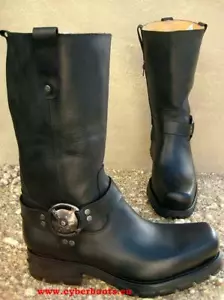 New Rock Boots M.7610 - S1 General negro gótico - Botas de ciclista tallas 39 a 46 - Imagen 1 de 8