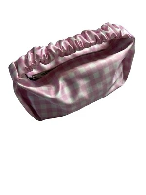 ALEXANDER WANG Scrunchie Gingham Satin Mini Bag Pink - image 1 of 4