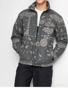 Original Use Men's Button Up Winter Flannel Shirt Jacket Quilted Full Lining XL - Picture 1 of 3