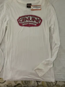 harley davidson GENUINE INSPECTION womens L/S XL - Picture 1 of 2