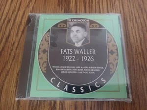 FATS WALLER - 1922-1926 - CD - Picture 1 of 3