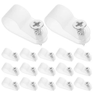 200 Pcs Wire Fixing Buckle Wall Clamps for Cords Management Clips - Bild 1 von 12