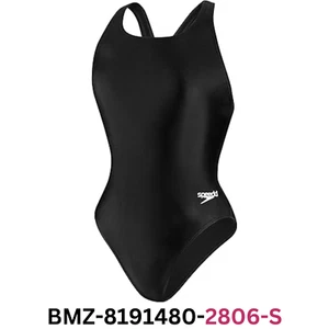 Speedo Girl's Swimsuit One Piece ProLT Super Pro Solid Youth, Black, Size 6/26 - Picture 1 of 8