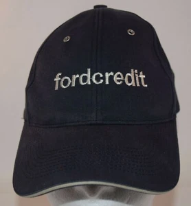 Gorra bordada Ford Credit, correa trasera para sombrero ajuste Falcon Headwear azul - Imagen 1 de 11