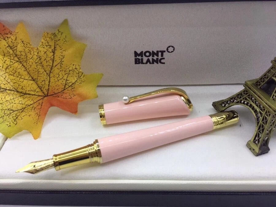 Pluma Estilográfica Montblanc Muse Collection Marilyn Monroe Rosa Foto 1 de 4