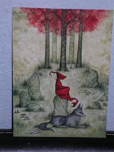 Amy Brown - The Red Grove - Mini Print - SIGNED - Picture 1 of 1