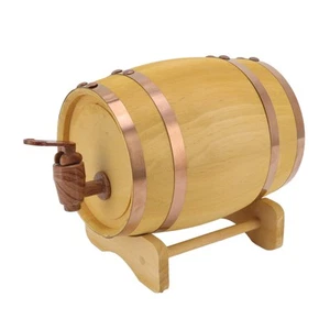 750ml Wooden Wine Barrel For Aging Wine Liquor Spirits - Picture 1 of 22