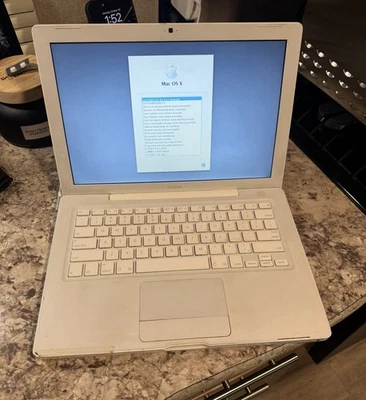 Apple MacBook A1181 13” – Works – No HDD – Bad Battery – Boots to macOS - Image 1 of 4