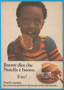 FERRERO ALBA: Nutella pubblicità vintage advertising werbung clipping MA1796 - Imagen 1 de 1