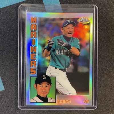 2019 Topps Chrome - 1984 Topps Ichiro Suzuki #84TC-14 Refractor - Image 1 of 3