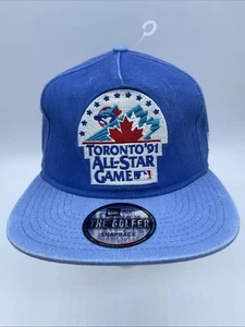 New Era Toronto Blue Jays All Star Game 1991 Pigment Dyed Golfer Snapback Hat - Picture 1 of 7