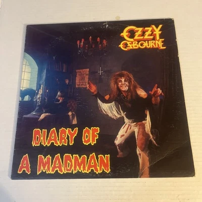 Ozzy Osbourne Diary Of A Madman LP Vinyl Album Record Rock Foto 1 de 4