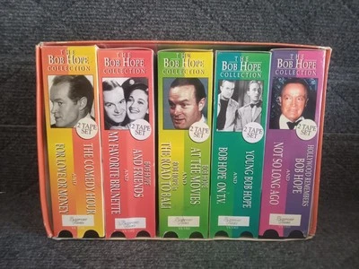 BOB HOPE--10 MOVIE VHS BOX SET ! - Image 1 of 2