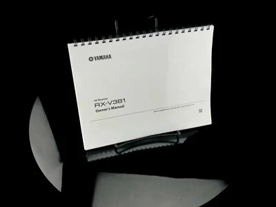 Yamaha RX-V381 AV Receptor Manual Instrucciones Guía del Usuario Reimpresión Foto 1 de 3